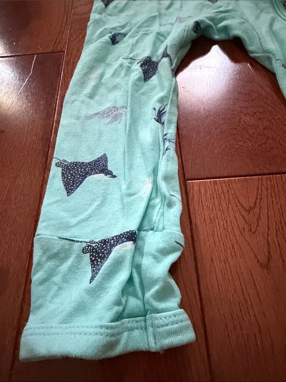 Kyte Baby Eagle Ray Zippered Romper, 6-12 months